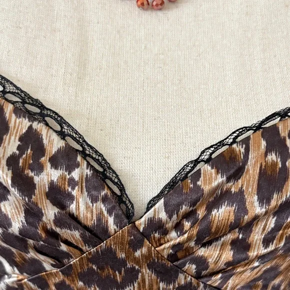 D&G Dolce & Gabbana 30/44 Leopard Print Women's Dress - Picture 6 of 13